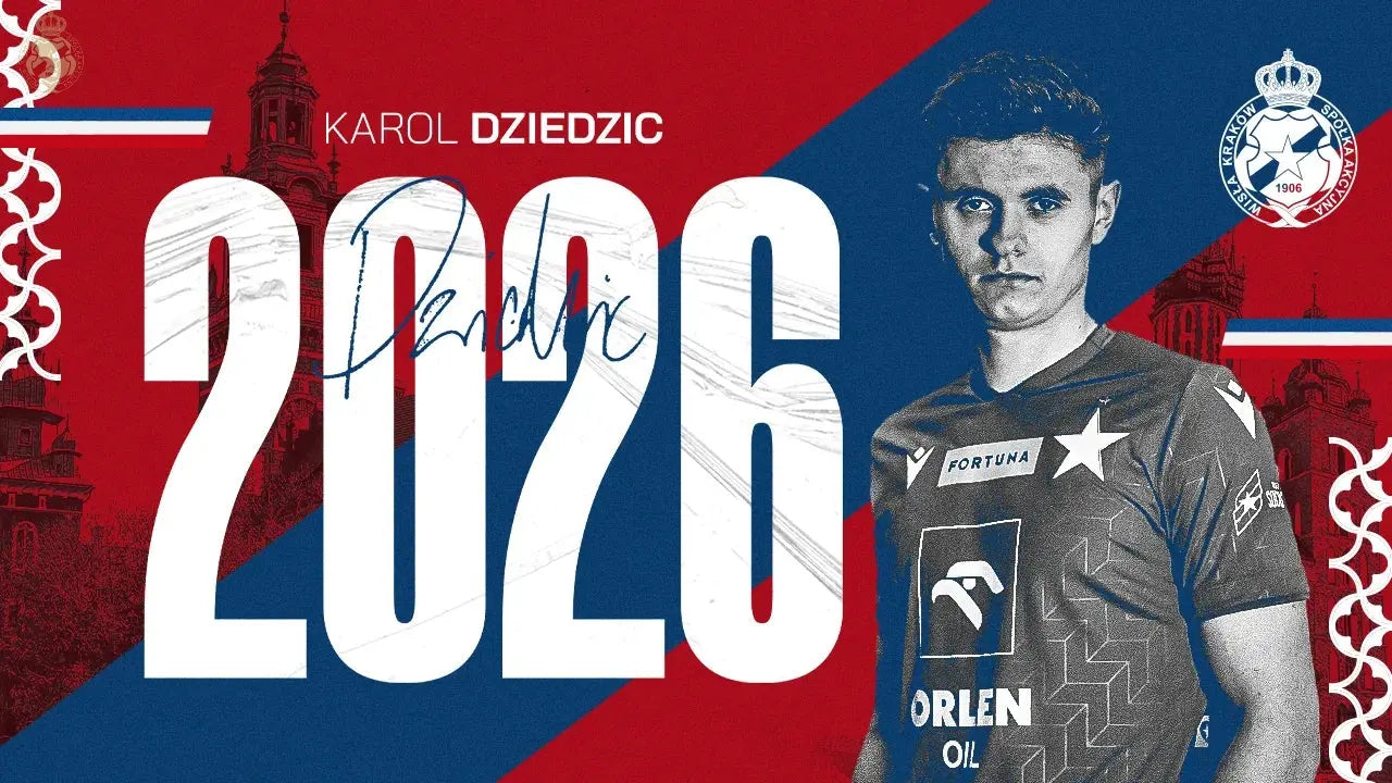 Zdjęcie: Karol Dziedzic piłkarzem Wisły Kraków