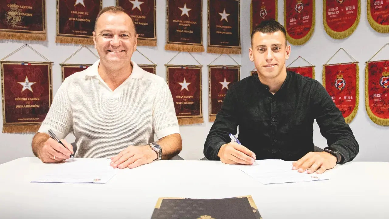 Zdjęcie: Danylo Boiko zawodnikiem Wisły II Kraków