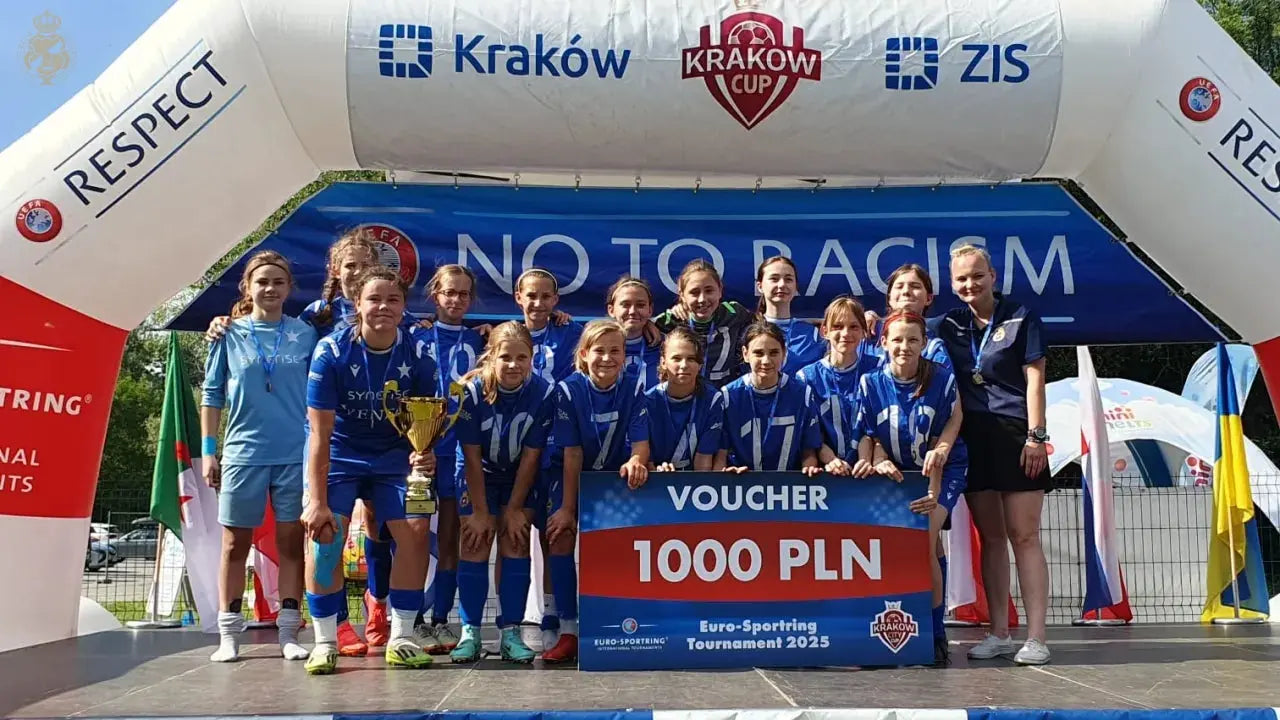 Zdjęcie: 1 miejsce w turnieju Kraków City Cup w kategorii U13