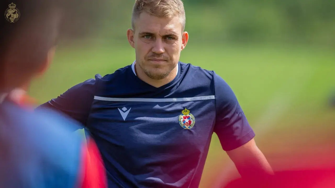 Zdjęcie: Adrian Filipek w sztabie Polski U-18