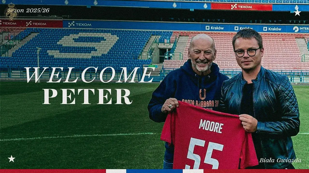 Zdjęcie: Peter Moore dołącza do Wisły Kraków jako Doradca Zarządu i Mniejszościowy Akcjonariusz