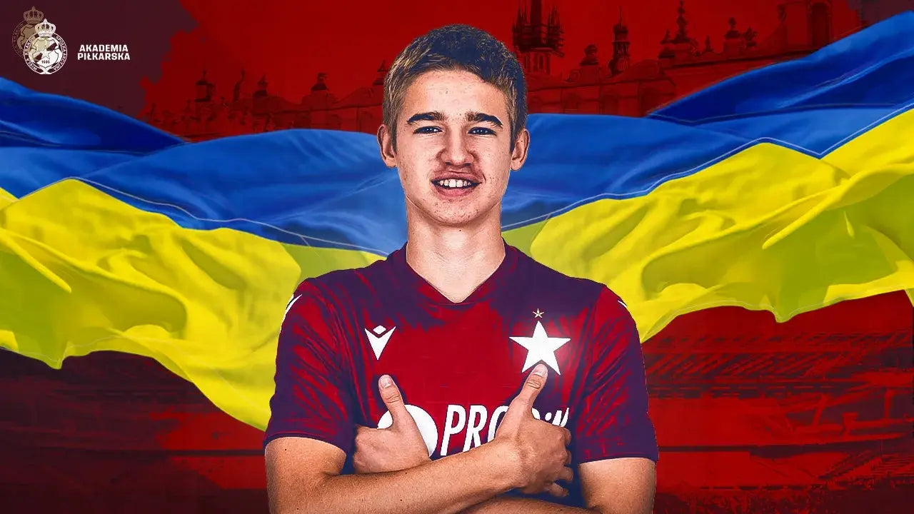 Zdjęcie: Maksym Cymbaluk wystąpił w kadrze Ukrainy U-17