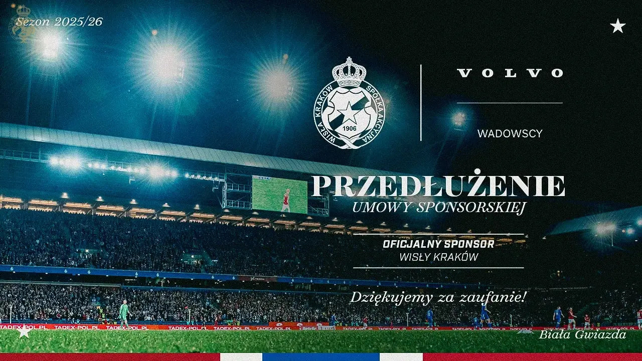 Zdjęcie: Volvo Wadowscy kontynuuje współpracę z Wisłą Kraków