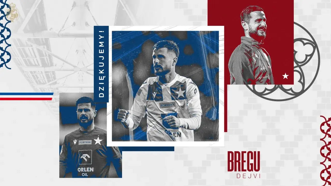 Zdjęcie: Dejvi Bregu odchodzi z Wisły Kraków