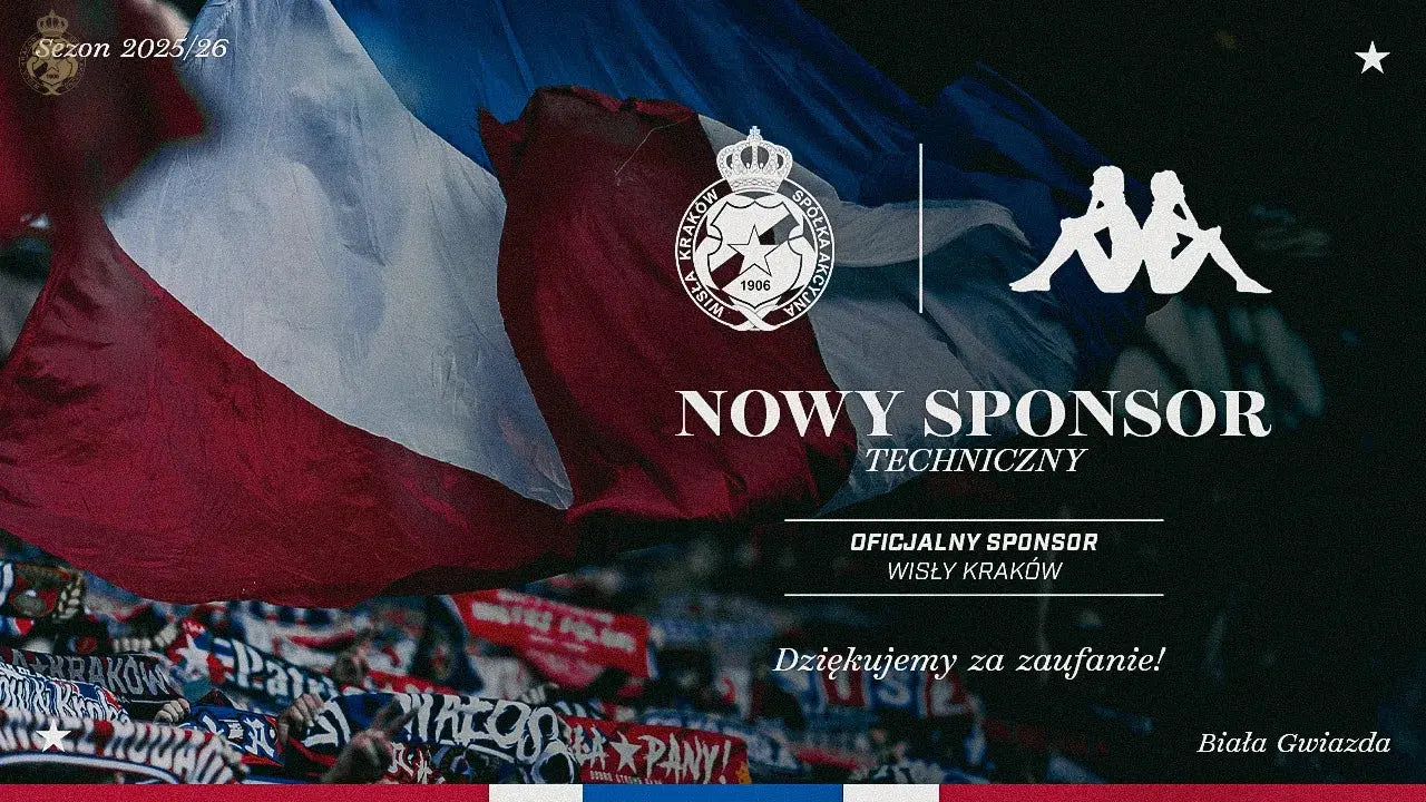 Zdjęcie: Kappa nowym sponsorem technicznym Wisły Kraków!