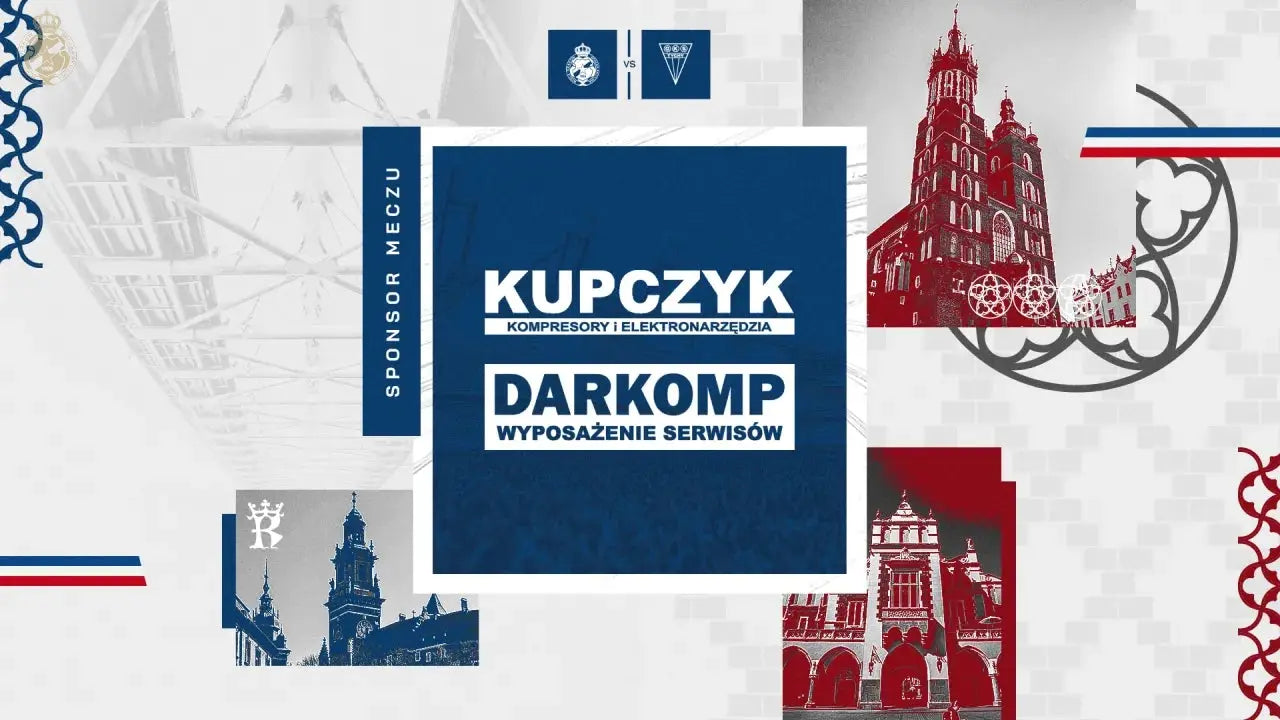 Zdjęcie: KUPCZYK Kompresory i Elektronarzędzia Sponsorem Meczu #WISTYC
