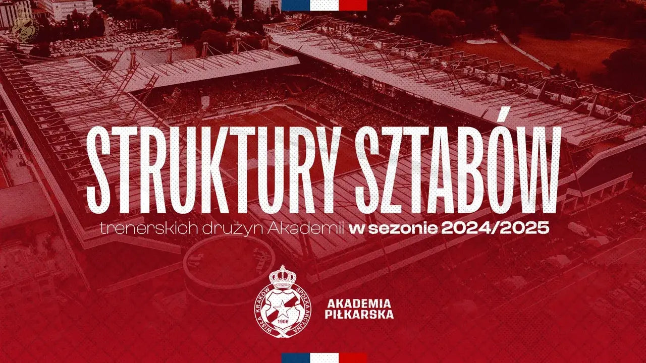 Zdjęcie: Struktura trenerska i kierownicza Akademii w sezonie 2024/2025