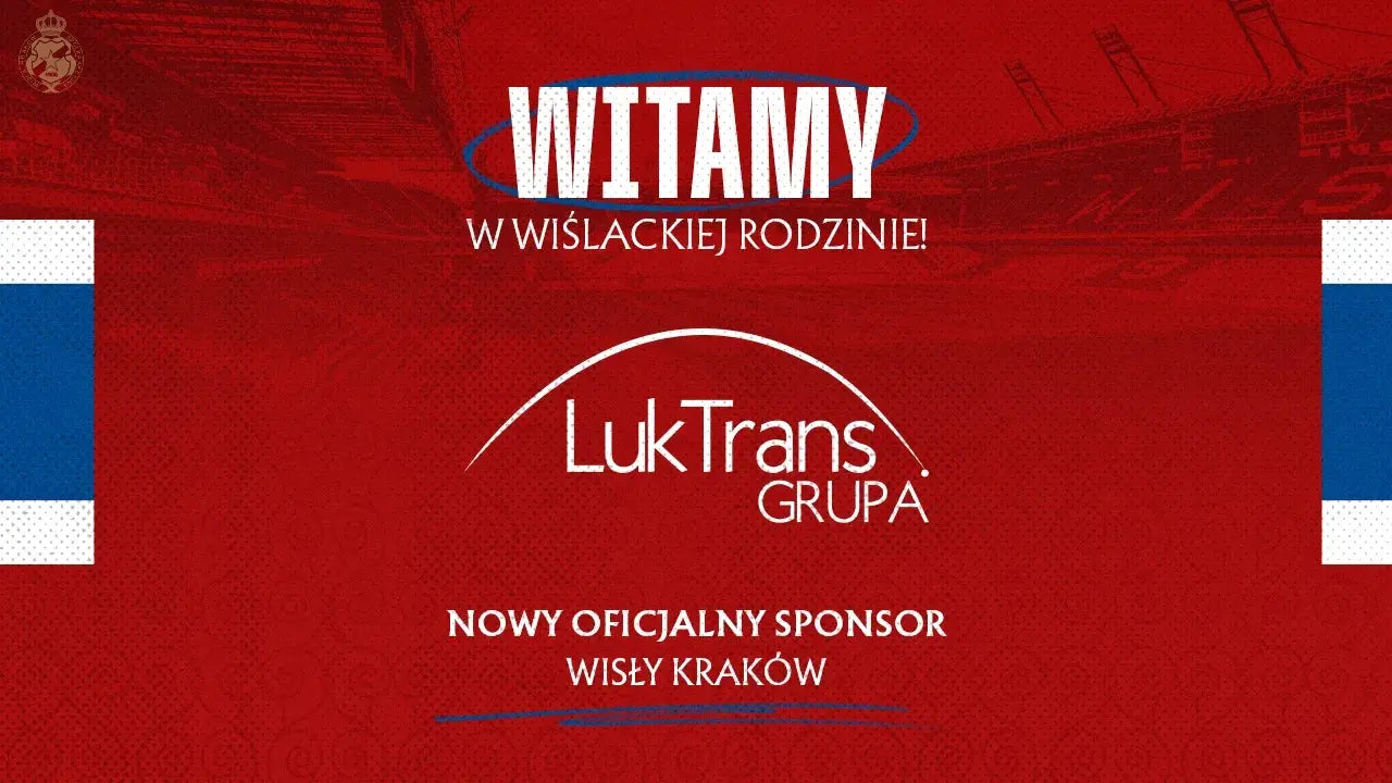Zdjęcie: Grupa LukTrans nowym Sponsorem Wisły Kraków