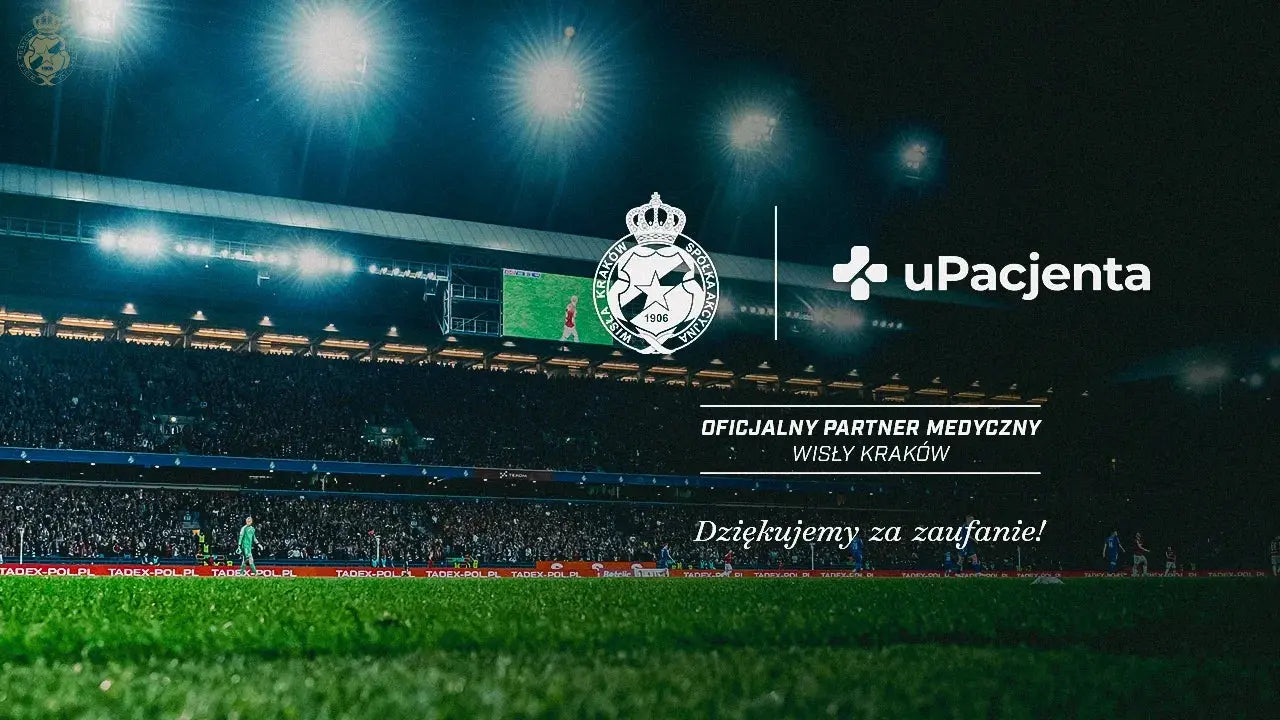 Zdjęcie: Wisła Kraków z nowym Partnerem Medycznym – uPacjenta