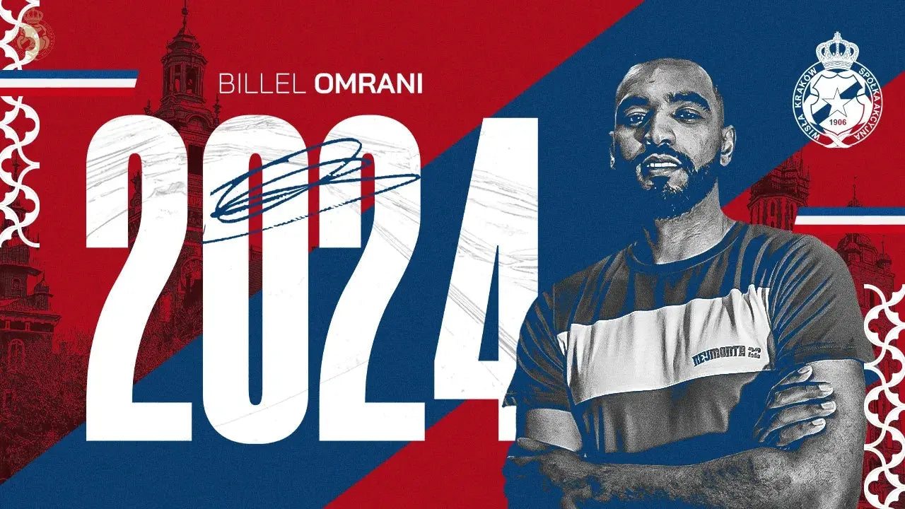 Zdjęcie: Billel Omrani zawodnikiem Wisły Kraków