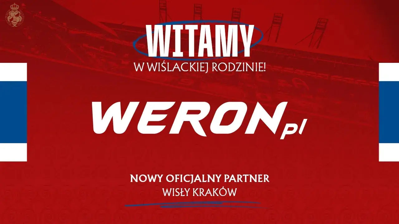 Zdjęcie: WERON Oficjalnym Partnerem Wisły Kraków