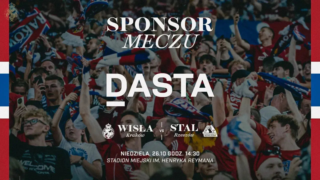 Zdjęcie: Dasta Invest Sponsorem Meczu Wisła Kraków - Stal Rzeszów!