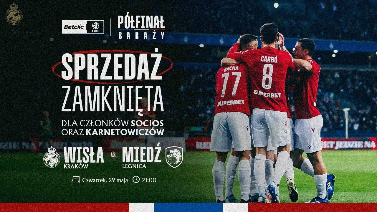 Zdjęcie: Półfinał baraży: sprzedaż zamknięta biletów na mecz z Miedzią Legnica