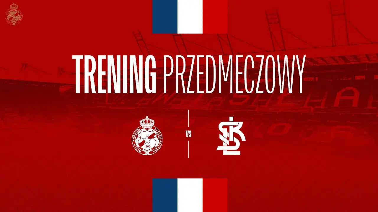 Zdjęcie: Trening przedmeczowy z Wisłą Junior