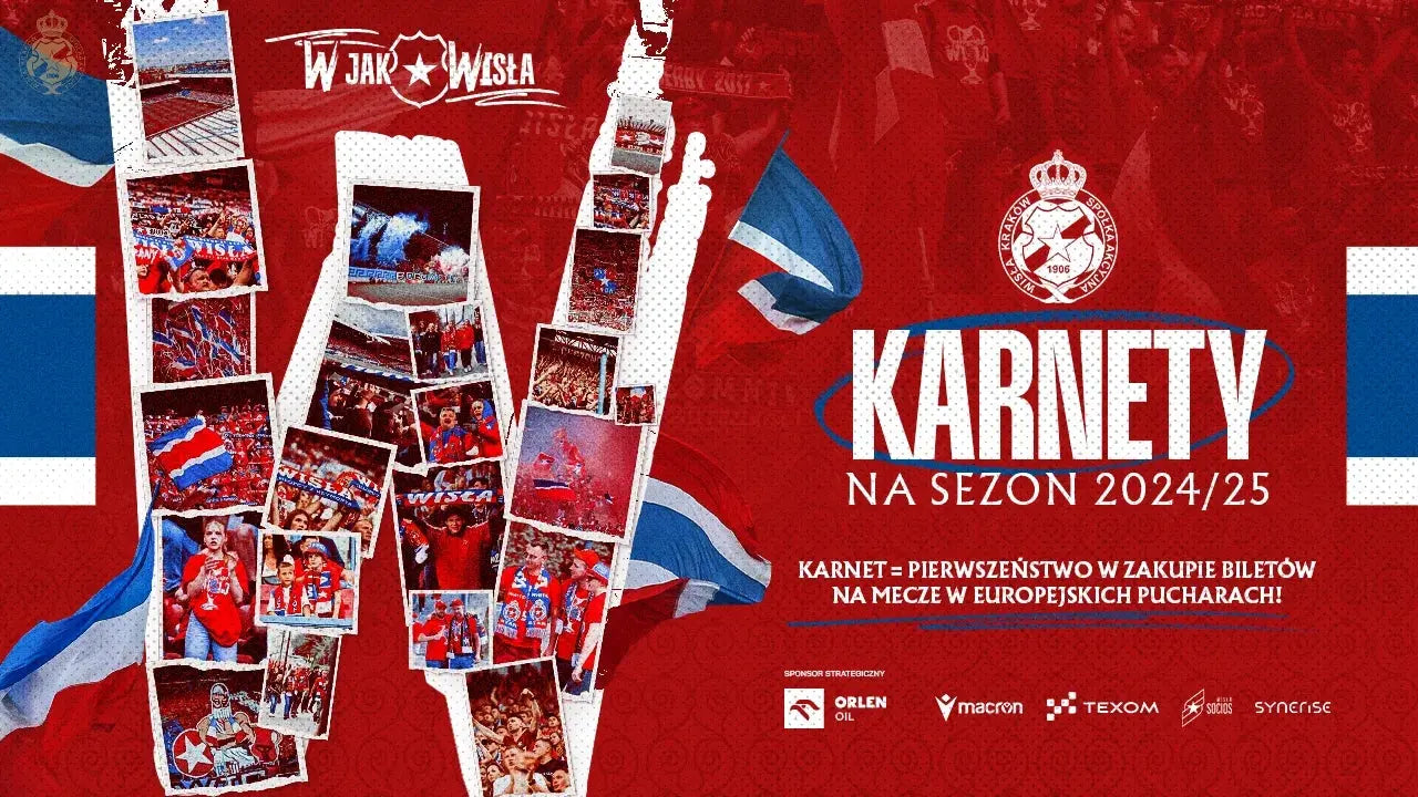 Zdjęcie: W jak Wisła! Rusza zamknięta sprzedaż karnetów na sezon 2024/2025
