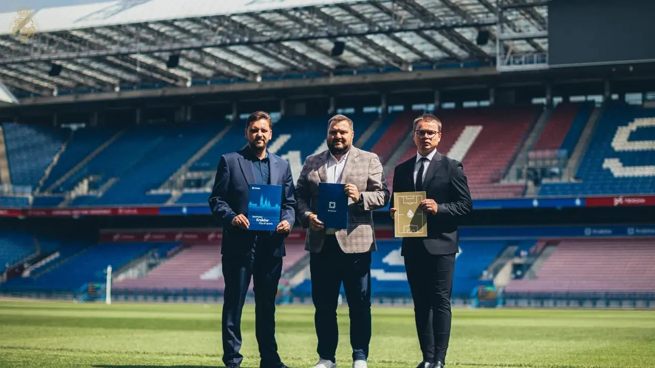 Zdjęcie: Briefing prasowy dotyczący konkursu na Sponsora Tytularnego Stadionu Miejskiego