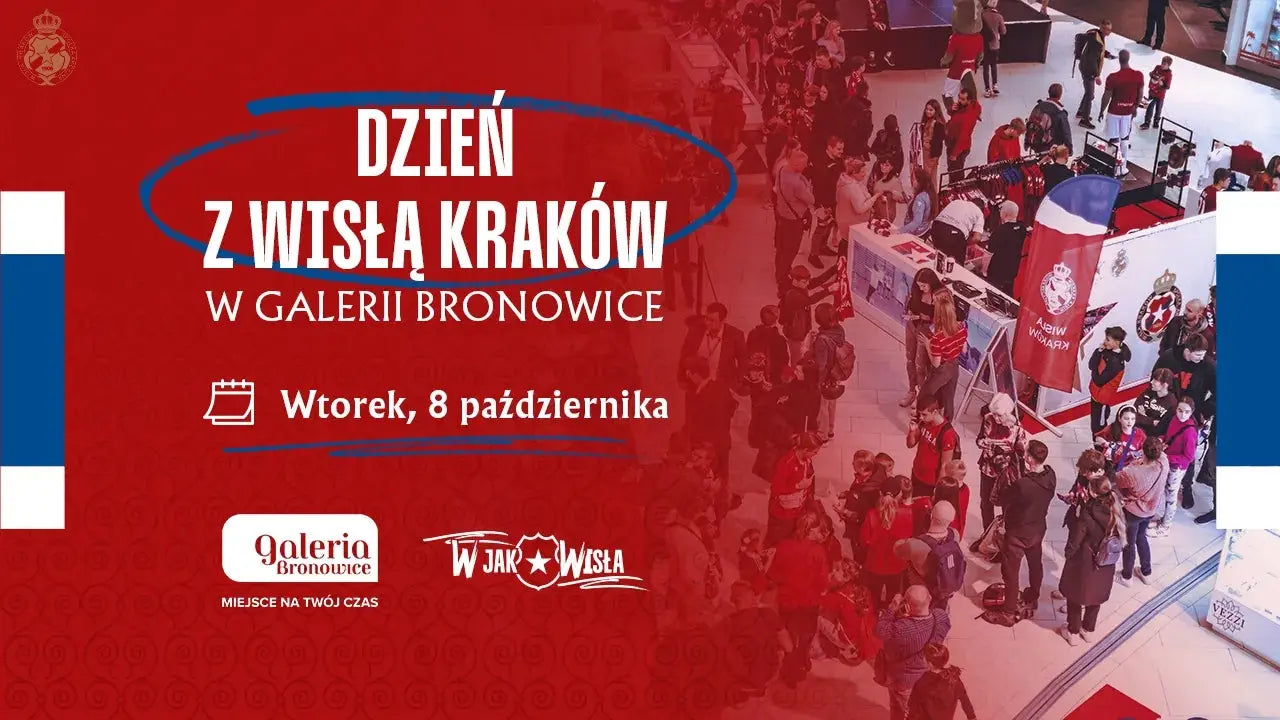 Zdjęcie: Wisła Kraków ponownie w Galerii Bronowice!