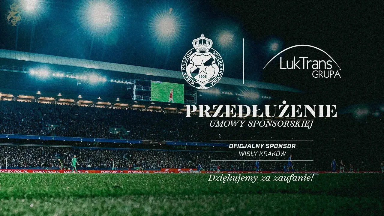 Zdjęcie: Grupa Luktrans przedłuża współpracę sponsorską z Wisłą Kraków!