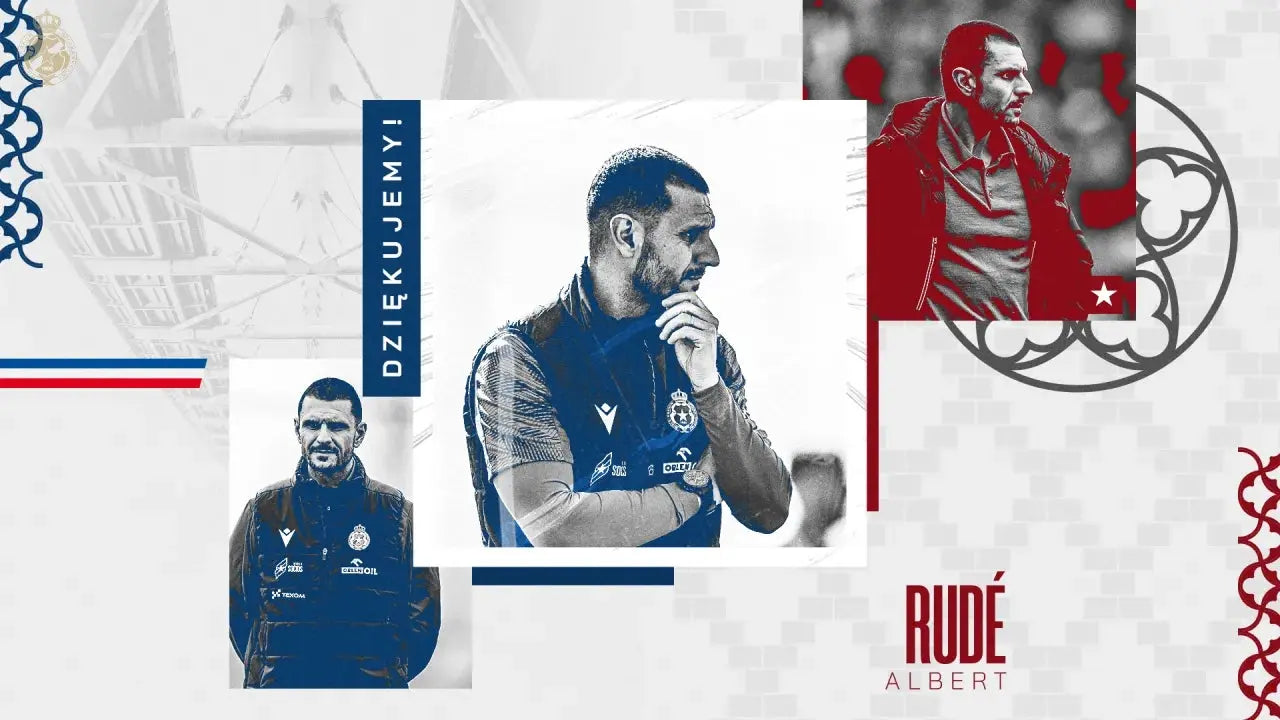 Zdjęcie: Trener Albert Rudé rozstaje się z Wisłą Kraków