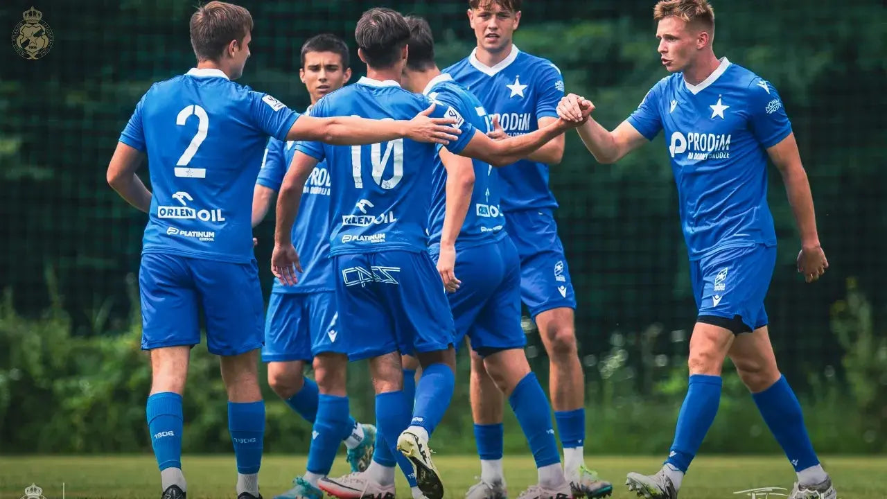 Zdjęcie: Wisła II: Sparing z Lubaniem