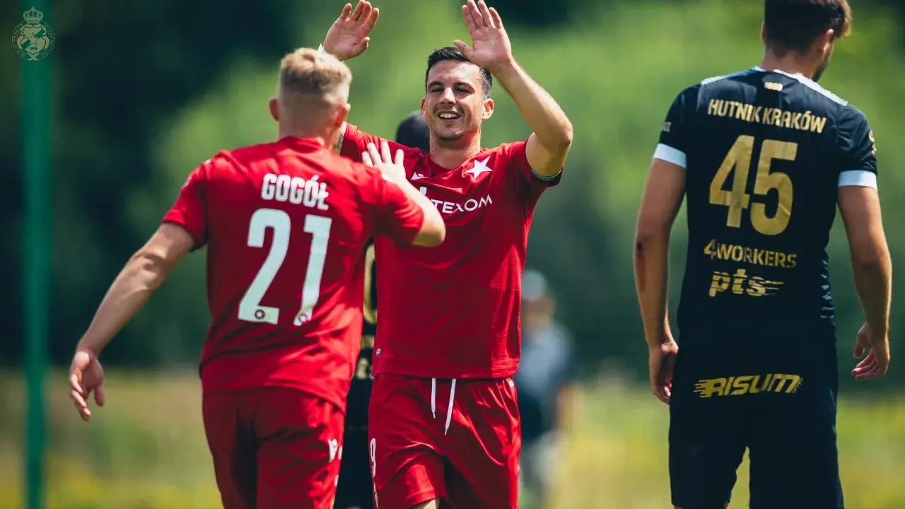 Zdjęcie: Zwycięski sparing z Hutnikiem Kraków