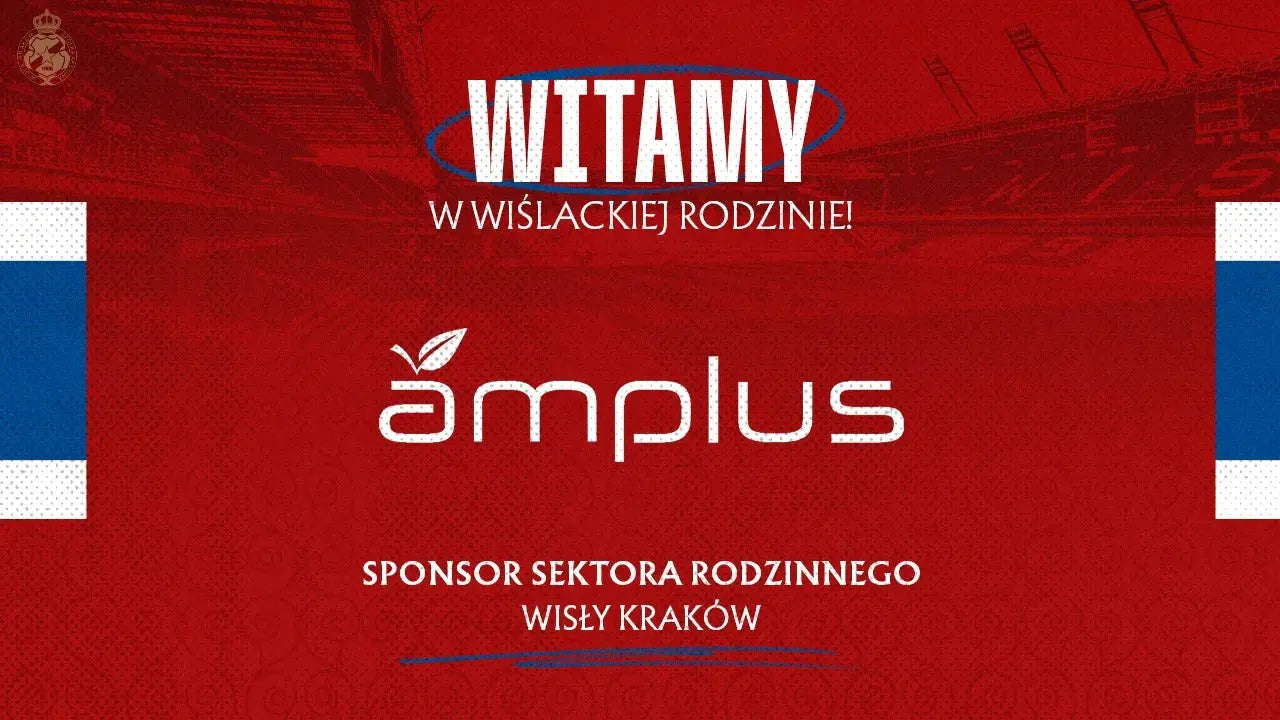 Zdjęcie: Firma Amplus nowym Partnerem Wisły Kraków