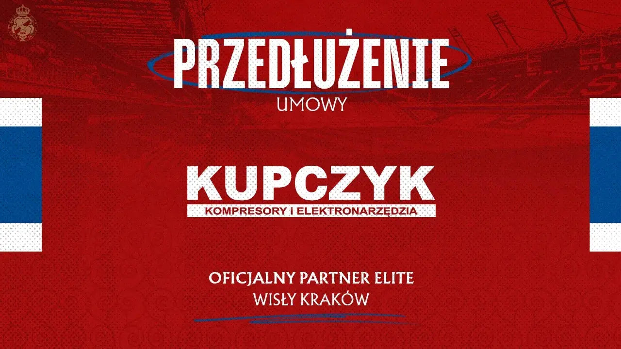 Zdjęcie: Kupczyk pozostaje oficjalnym Partnerem Wisły Kraków