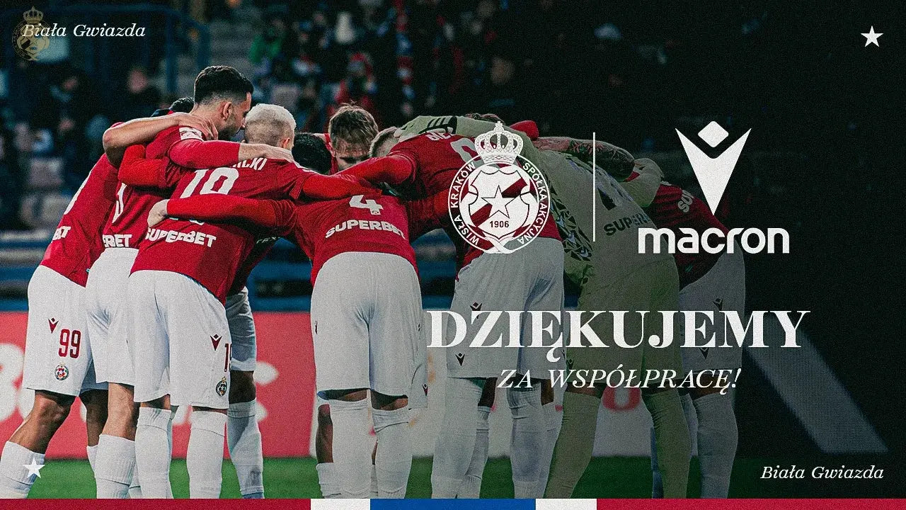 Zdjęcie: Zakończenie pięcioletniej współpracy z Oficjalnym Sponsorem Technicznym Wisły Kraków