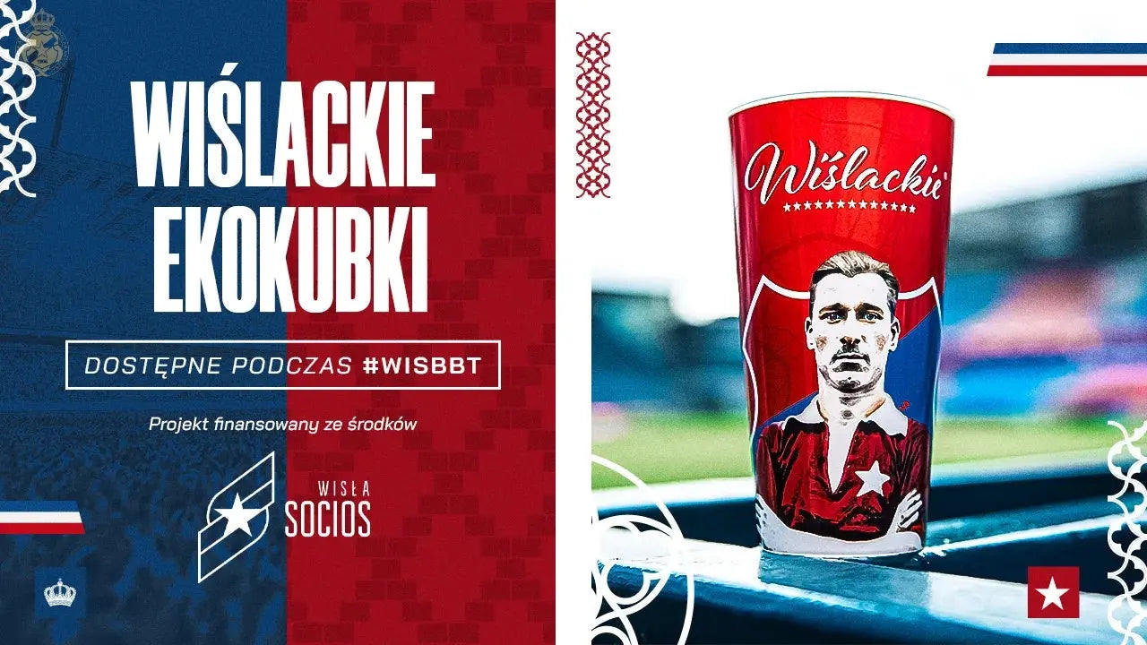 Zdjęcie: Wiślackie ekokubki już od meczu #WISBBT