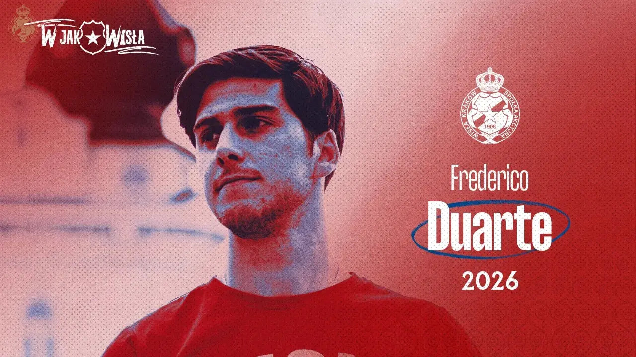 Zdjęcie: Frederico Duarte piłkarzem Wisły Kraków