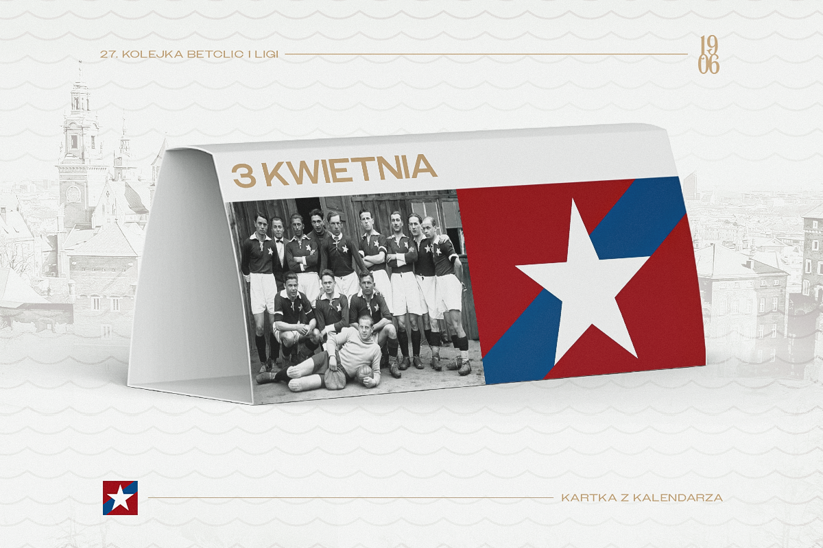 Kartka z wiślackiego kalendarza: 99 lat temu Wisła rozegrała pierwszy mecz ligowy - Wisła Kraków® Official Platform