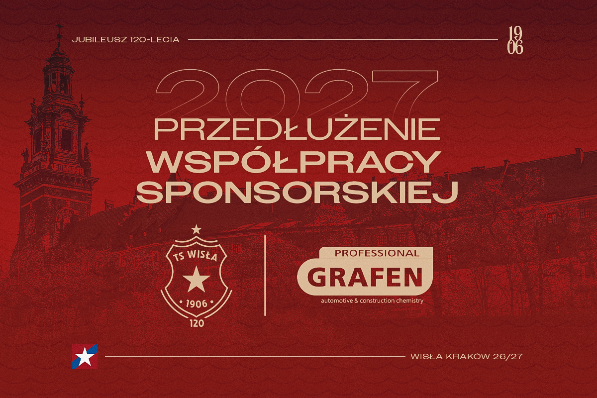 Grafen Professional zostaje z Wisłą Kraków na sezon 2026/2027