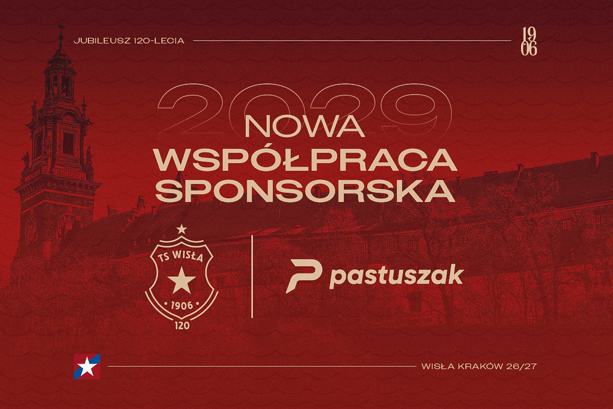 TPO Pastuszak Oficjalnym Przewoźnikiem i Oficjalnym Partnerem Wisły Kraków