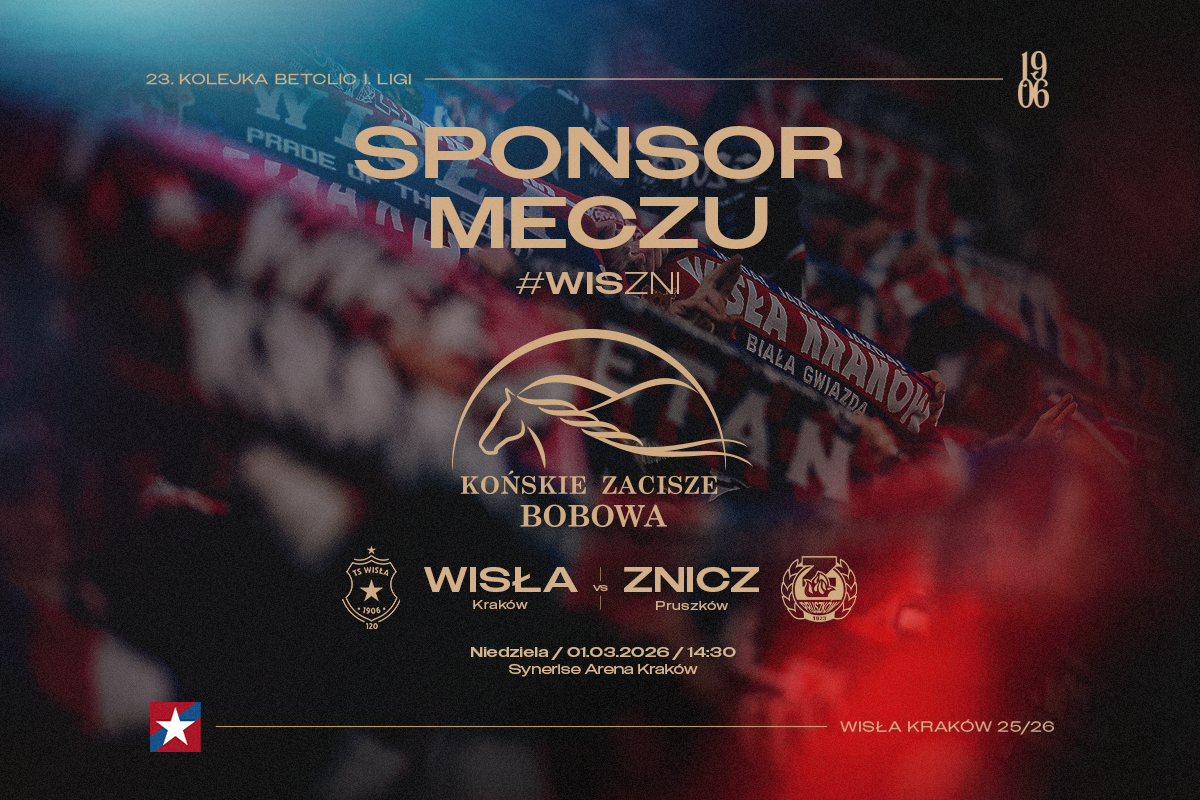 Końskie Zacisze Bobowa sponsorem meczu ze Zniczem Pruszków