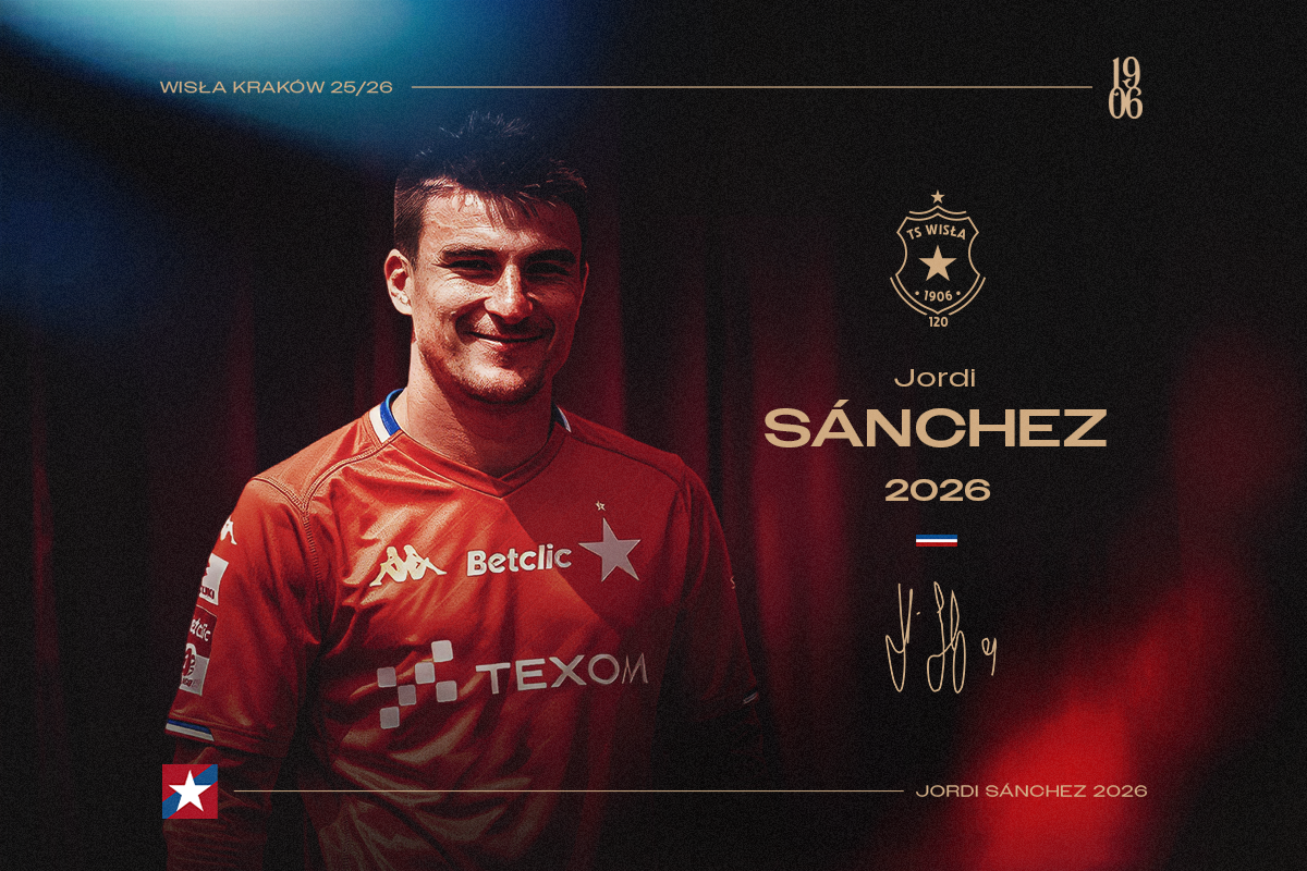 Jordi Sánchez nowym piłkarzem Wisły Kraków!
