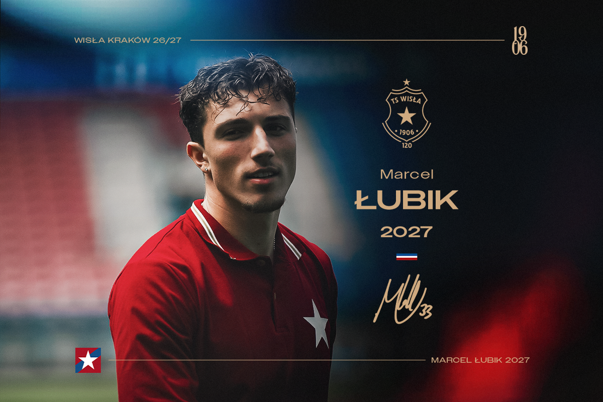 Marcel Łubik wypożyczony do Wisły Kraków