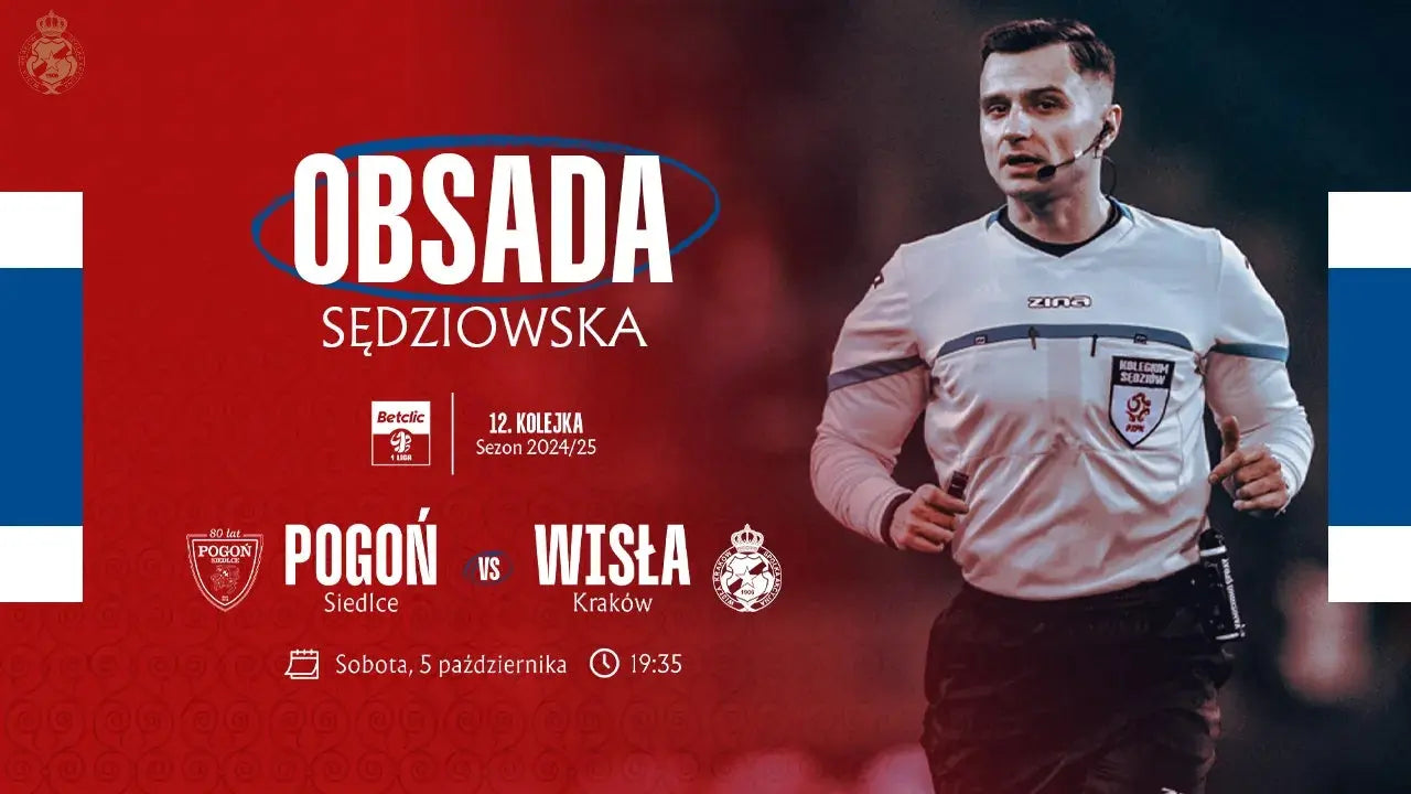 Zdjęcie: Marcin Kochanek arbitrem głównym w meczu #PGSWIS