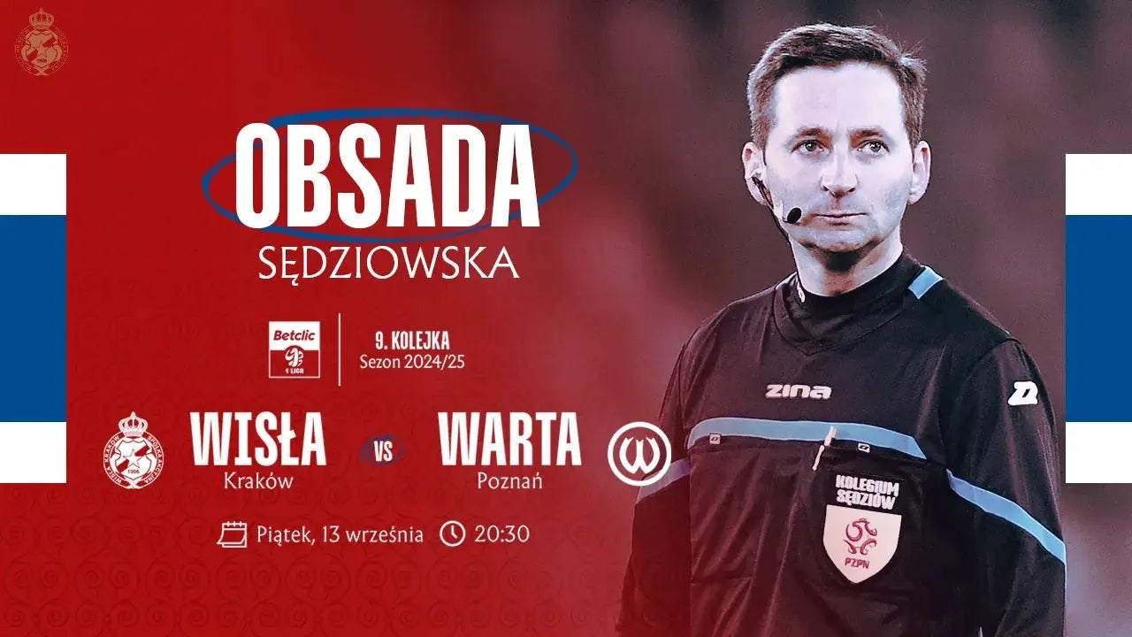 Zdjęcie: Jacek Małyszek posędziuje w meczu #WISWAR