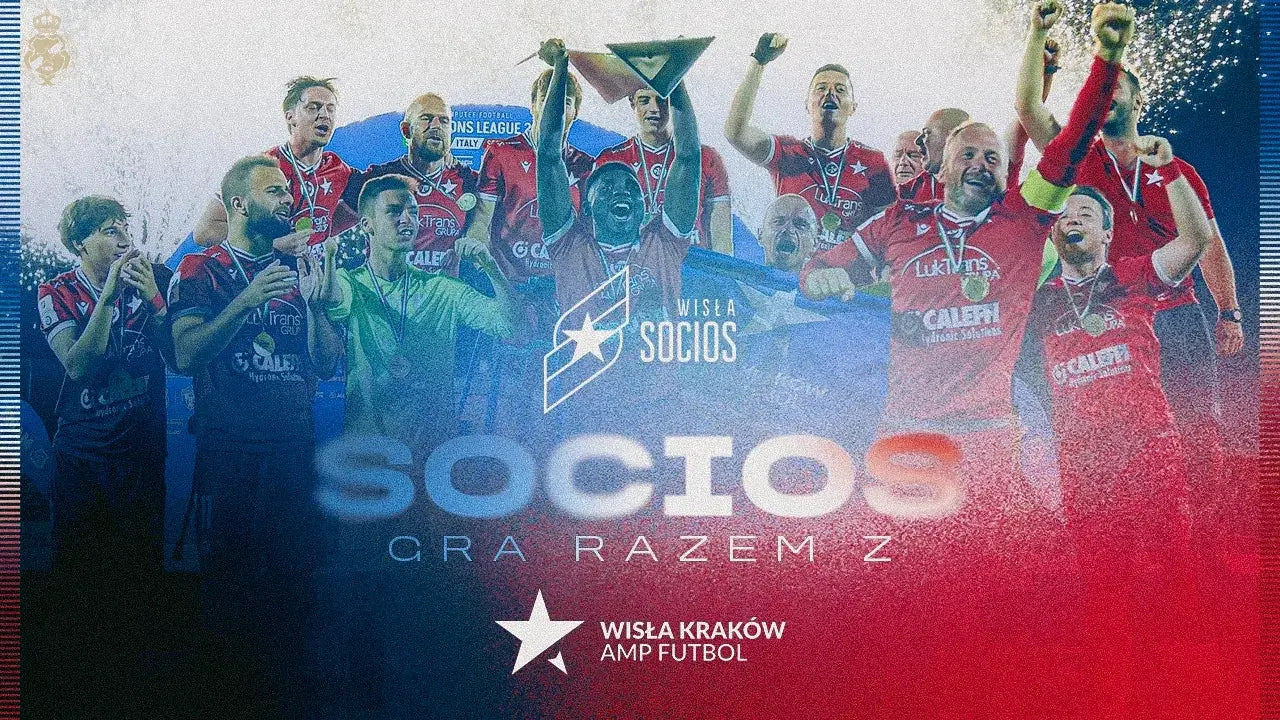 Zdjęcie: Wisła Amp Futbol Kraków ze wsparciem Socios Wisła!