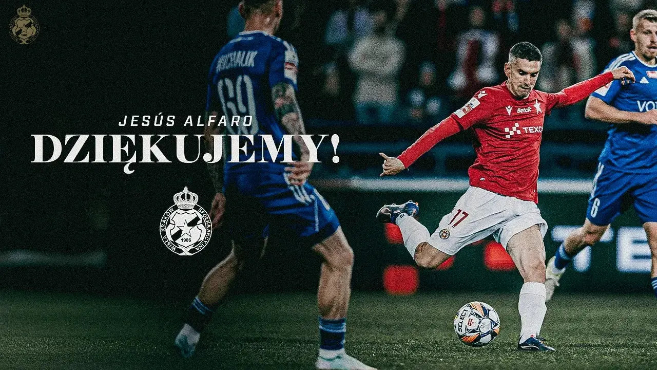 Zdjęcie: Jesus Alfaro opuszcza krakowską Wisłę