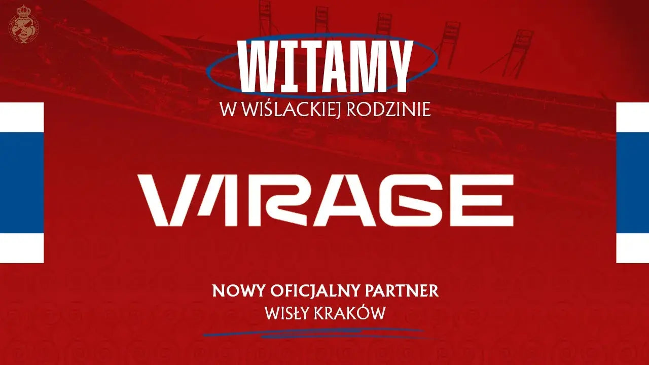 Zdjęcie: V1Rage oficjalnym Partnerem Wisły Kraków