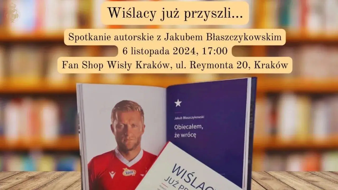 Zdjęcie: Wiślacy! Porozmawiajcie z Kubą o książce