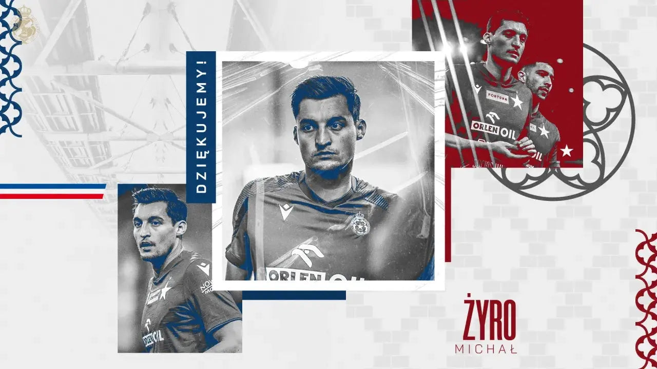 Zdjęcie: Michał Żyro nie zagra już w Wiśle Kraków