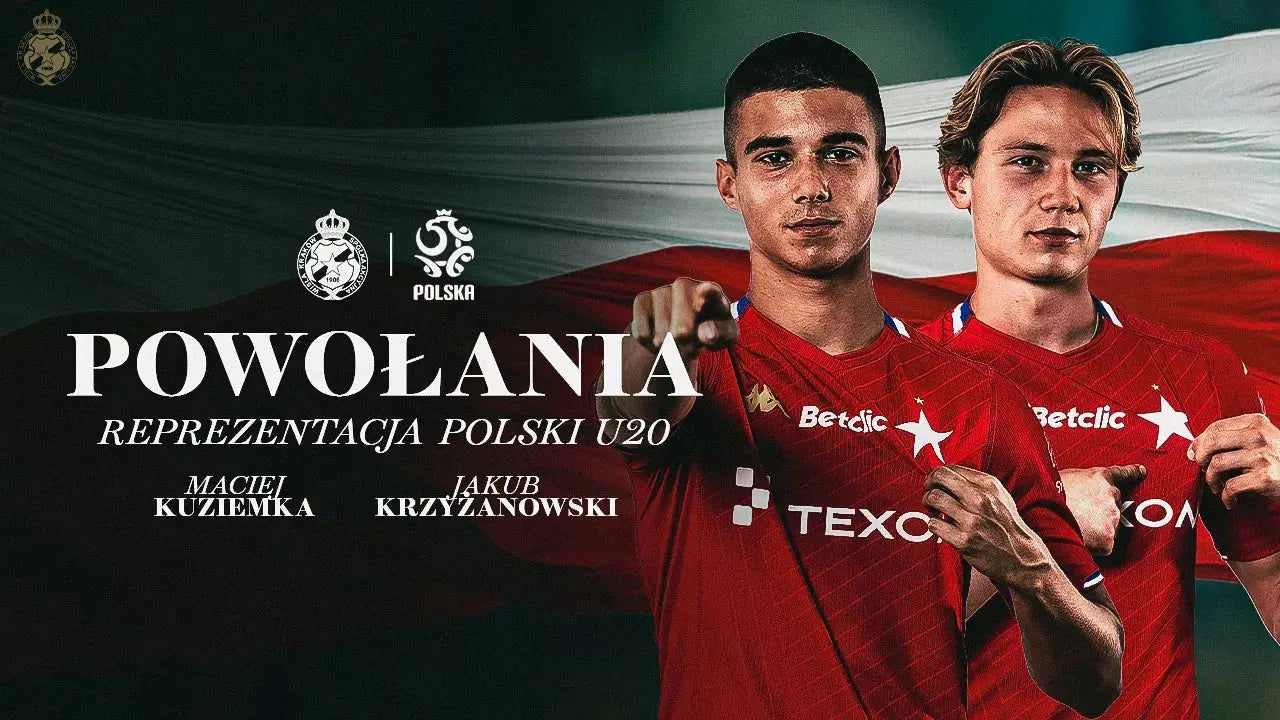 Zdjęcie: Maciej Kuziemka i Jakub Krzyżanowski z powołaniem do kadry U-20