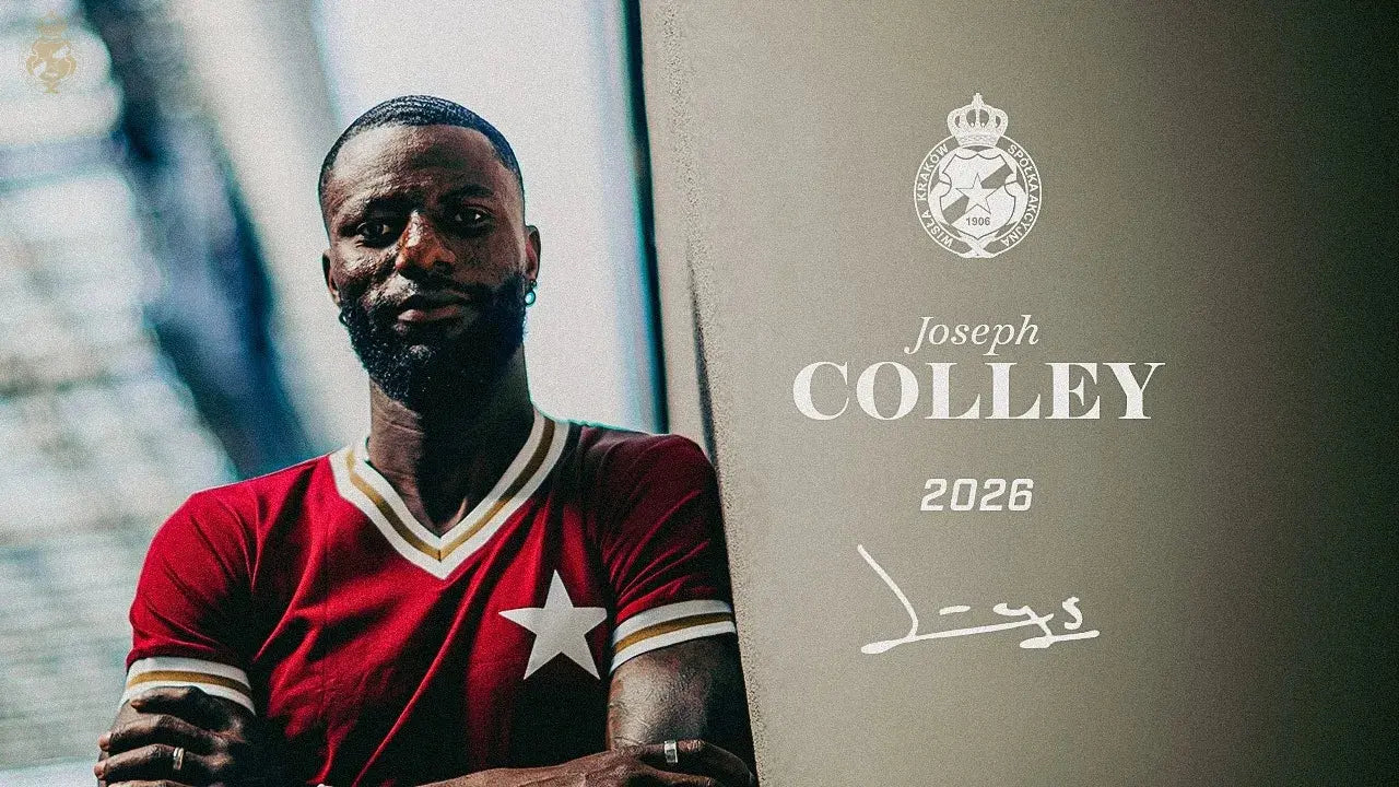 Zdjęcie: Joseph Colley przedłużył kontrakt z Wisłą Kraków