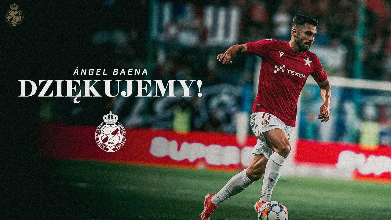 Zdjęcie: Angel Baena żegna się z krakowską Wisłą