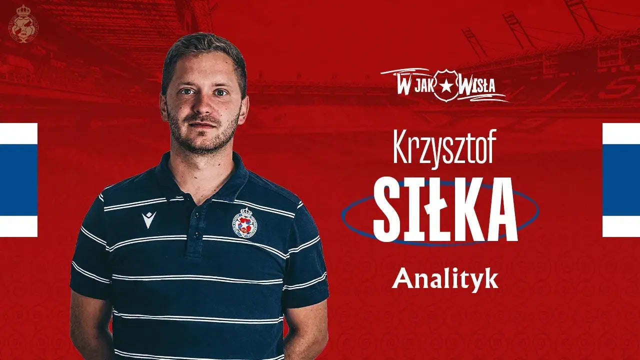 Zdjęcie: Krzysztof Siłka w sztabie Wisły Kraków