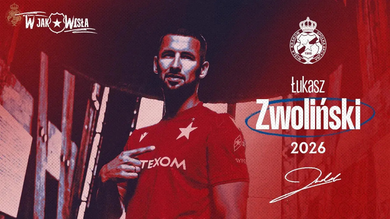 Zdjęcie: Łukasz Zwoliński nowym nabytkiem Wisły Kraków!