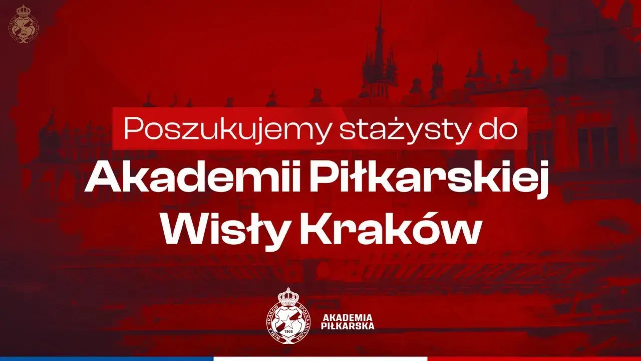 Zdjęcie: Poszukujemy stażystów do Akademii Wisły Kraków! Spróbuj swoich sił
