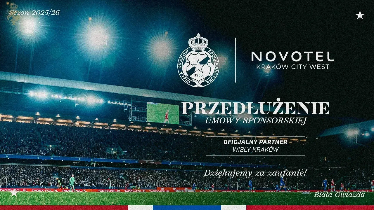 Zdjęcie: Wisła Kraków i Novotel Kraków City West przedłużają współpracę